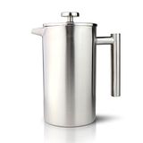Café Olé RVS Cafetiere, Satijn, 12 Kopjes