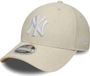 New Era 9forty® New York Yankees Linen Cap Grijs