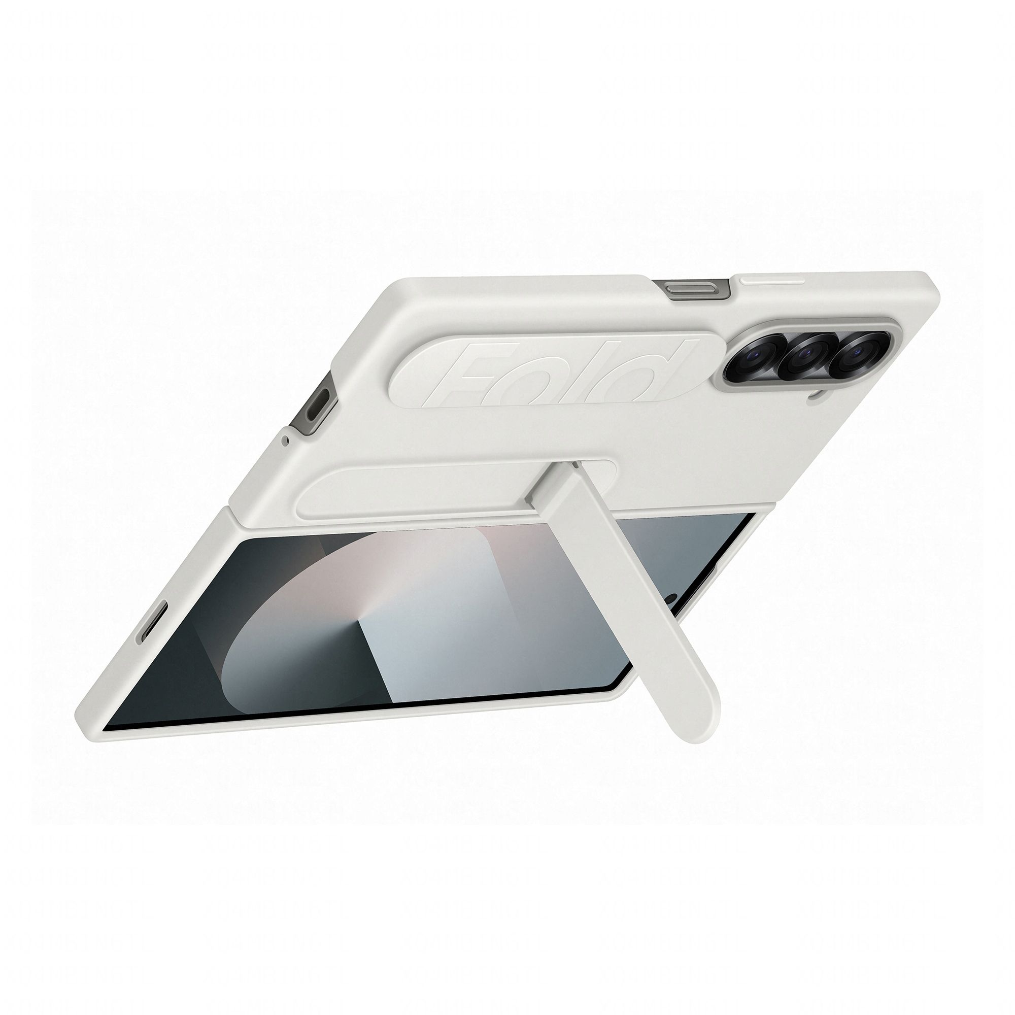 Samsung Galaxy Z Fold6 Silicone Case - White
