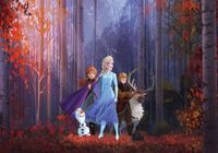 Komar Fotobehang - Frozen Autumn Glade 400x280cm - Vliesbehang