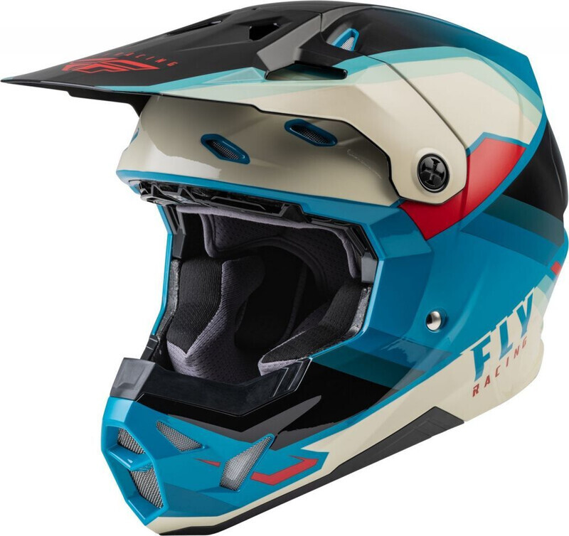Fly Racing Formula CP Rush Helmet, blauw/zwart