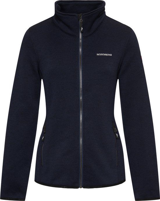 Nordberg Andrea Fleece Vest Dames Navy/Donkerblauw Melange XL