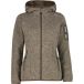 CMP Dikke gebreide hoodie dames Knit-Tech