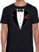 Bellatio Decorations Maffiabaas / gangster pak zwart shirt voor heren - Gangsters verkleedkleding XL