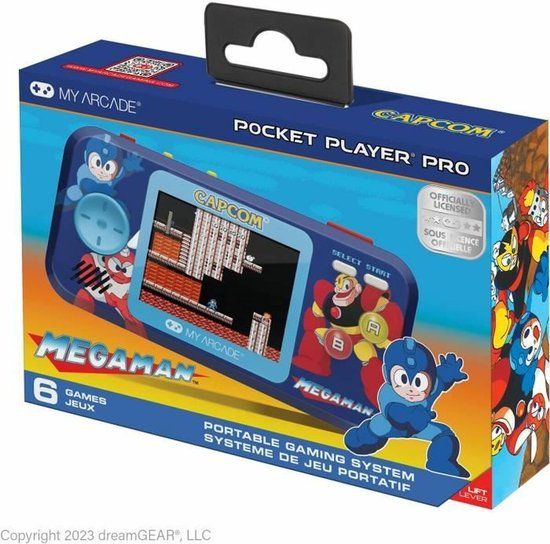 My Arcade Pocket Player Pro Mega Man (6 Games in 1)