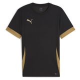 PUMA Functioneel shirt 'TeamGoal Matchday' mosterd / zwart