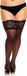 Glamory Couture - Hold-up kousen met naad - 20 den - maat XL - zwart