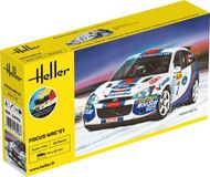 Heller Modelbouwpakket Auto - 56196 Ford Focus WRC01 - Starter Kit Plastic - 1:43 - Modelbouw