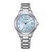 Citizen FE6121-67L Dameshorloge Eco-Drive Staal Zilverkleurig Blauw 33 mm