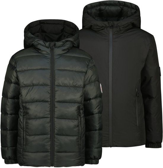 Vingino Jongens Buitenjas Tiffon Army Green Polyester Maat 16