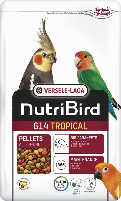 Versele-Laga Nutribird G14 Tropical Grote Parkiet - 1 kg