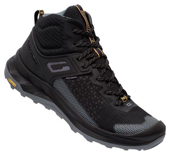 Grisport Explorer Mid Wandelschoen - Dames leren lage wandelschoenen - Black
