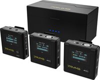 7RYMS iRay DW30 Draadloze microfoon-set met On-Board recording - Zwart
