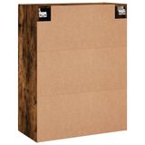 vidaXL Hangkast Gerookt Eikenhout 69,5x34x90 cm