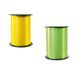 Clairefontaine 601715AMZC - Set van 2 Rollen Glad Bolduc Lint - 500mx0,7cm - Geel/Lichtgroen