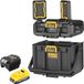 DeWalt DWST08061-1 Werkzeugkasten mit integrierter Beleuchtung 395 x 352 x 255 mm ToughSystem 2.0 + 1x Powerstack Akku 1,7 Ah + Ladegerät