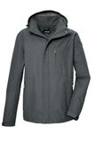 killtec Kos 256 Mn Jckt_carleb heren Waterdicht functioneel jack/outdoorjack met afritsbare capuchon