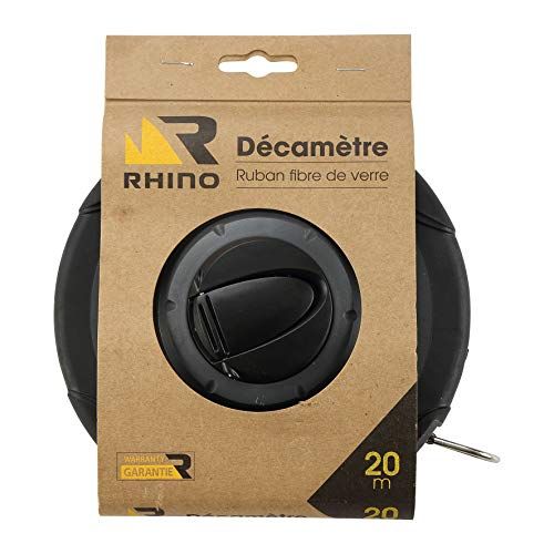 Rhino 46302 gradenboog, 20 m meetlint (glasvezel)
