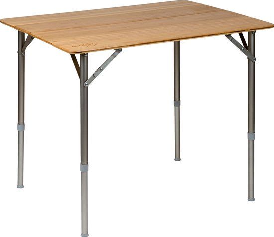 Bo-Camp Urban Outdoor Finsbury Campingtafel - 100 x 65 cm - Bamboe - Bruin