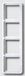 Jung CD500 Afdekraam Schakelmateriaal - CD584WW - E2V3C