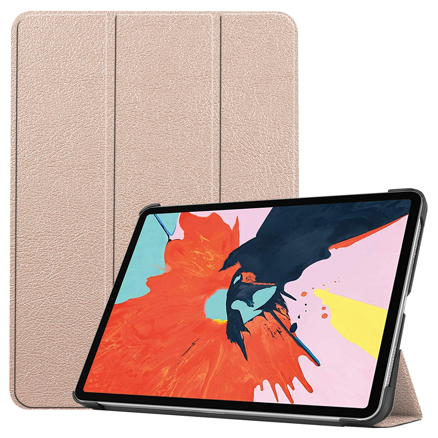 imoshion Trifold Bookcase iPad Air (2020) tablethoes - Goud
