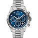 Hugo Boss BOSS HERO Heren Horloge HB1513755 - Chronograaf - Blauw/Zilverkleurig - Ø 43 mm