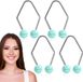 Shenzhen Haorui Industrial Technology Co., Ltd. Set de 4 Cheek Trainer Musculaire Faciale Naturelle - Bleu
