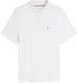 Tommy Hilfiger Heren Polo Katoen/Lyocell/Elastaan Wit M