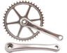 Lasco Crankset Spieloos 44T Aluminium 3/32 Zilver 170MM