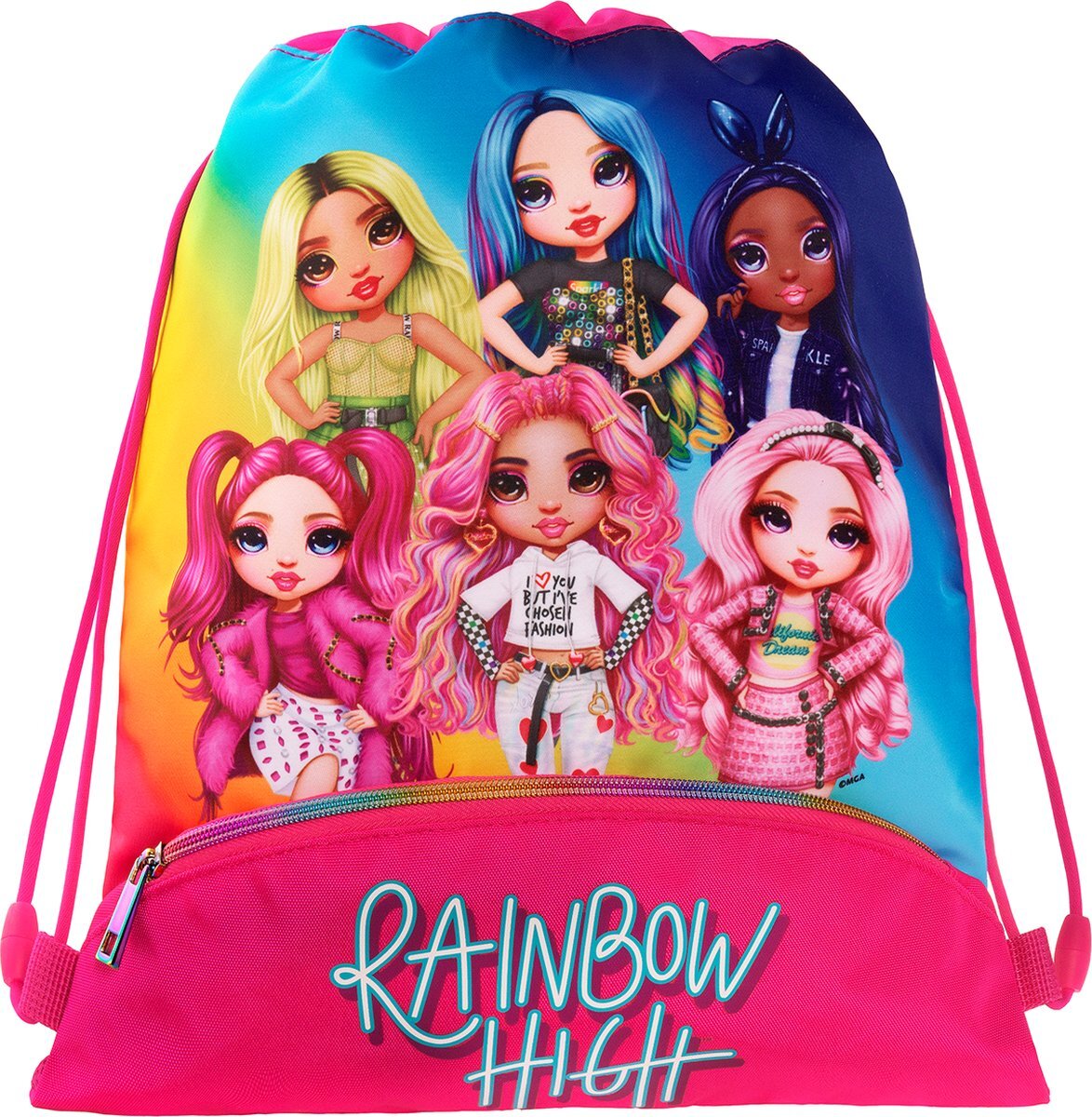 Rainbow High Gymbag, Dolls - 42 x 34 cm - Polyester