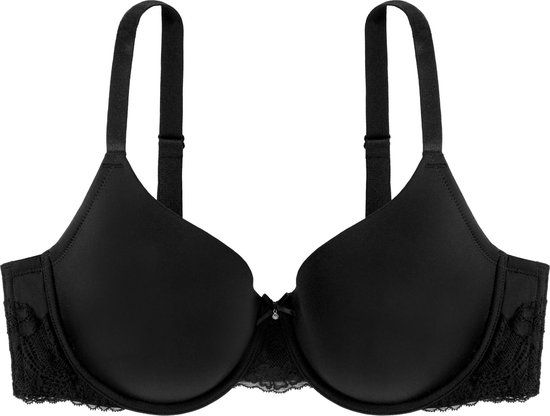 Dorina Adele T-shirt BH - Zwart - 80E