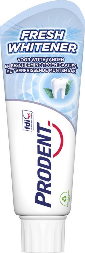 Prodent Fresh Whitener Tandpasta - 12 x 75 ml - Voordeelverpakking