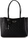 GUESS Anise Multi Compartment Tote Black Logo Zwart