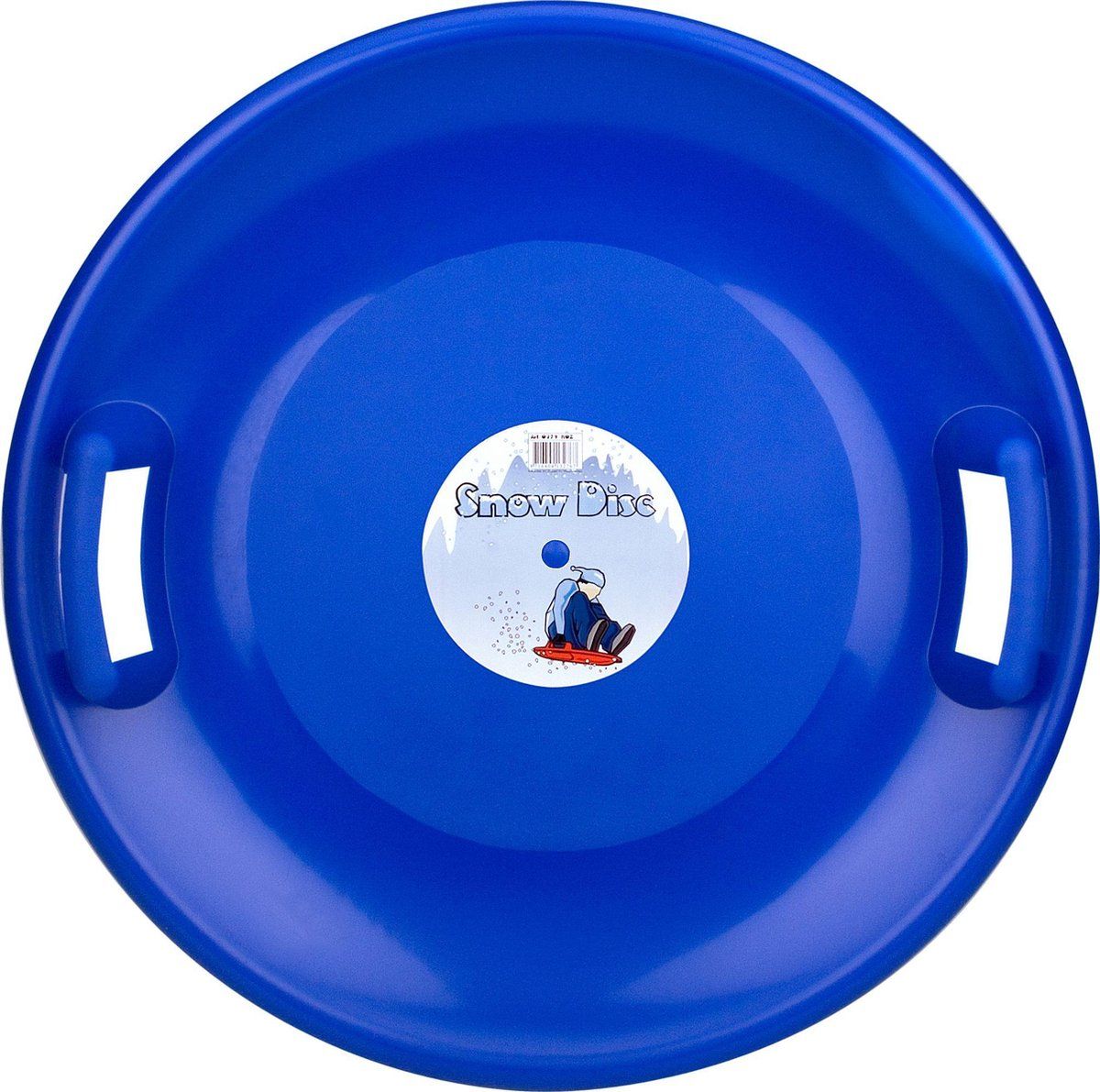 Nijdam Restart Slede Glijschotel - Snow Disc - Blauw - 60 cm