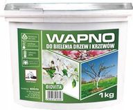 Biovita - Witte Boomkalk voor Bomen en Struiken - 1kg - Natuurlijk - Veilig voor Planten