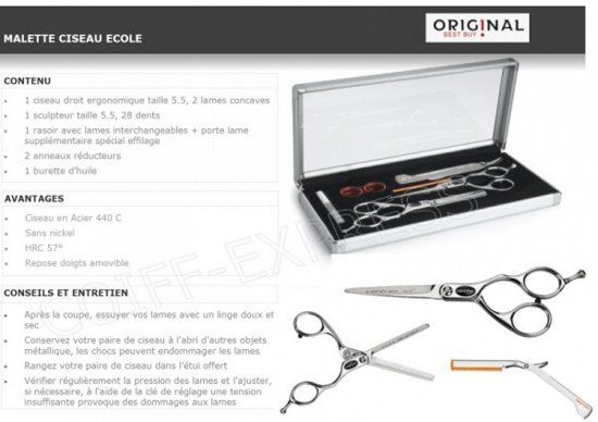 Sibel Schaar Centrax Kit Rechtshandig