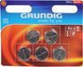 Grundig Knoopcel batterijen - 15x stuks - CR2430 - 3V