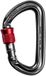 Ocun Hawk Screw Mousqueton Anthracite / Rouge
