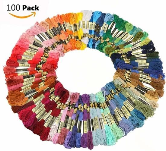 100 strengen borduurgaren