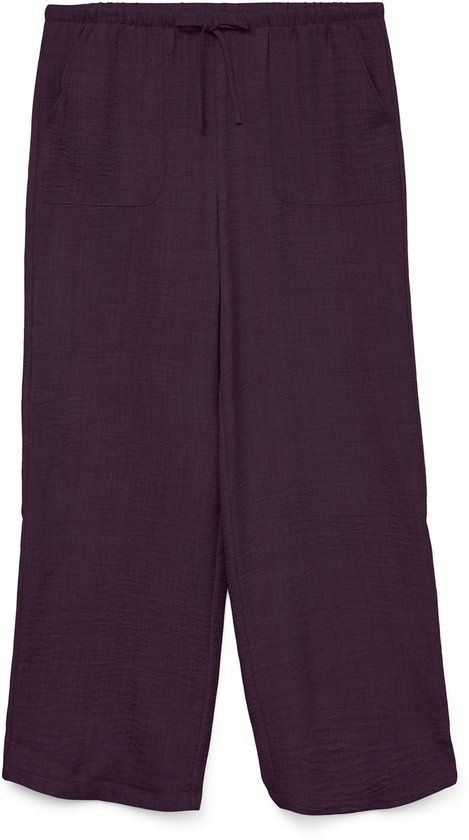 VERO MODA VMMELANEY HW LOOSE PANT WVN NOOS - Winetasting - Women's Leggings