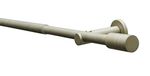GARDINIA Gordijnroedeset Elba, complete set incl. montagemateriaal, lengte: 120-210 cm, metaal, champagne