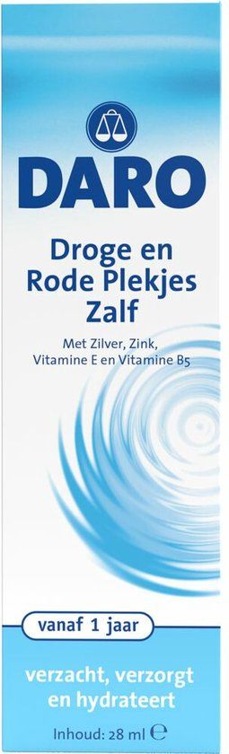 Daro Droge en Rode Plekjes Zalf 28 ml - Verzacht, Verzorgt & Hydrateert