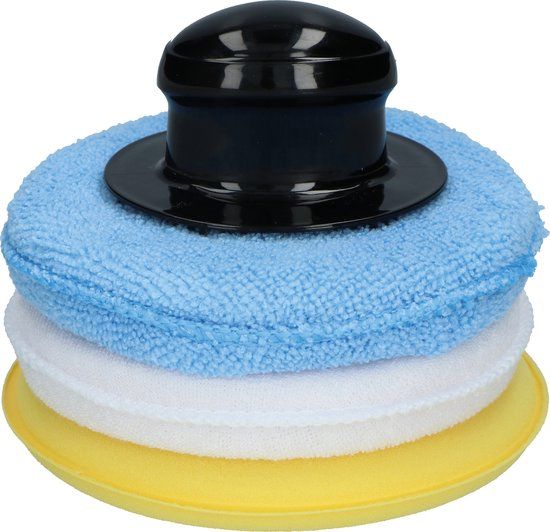 Protecton Polijst Pad Set - 3-delig - Met handgreep