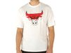 New Era Chicago Bulls Drip Logo Os Tee M Homme Blanc