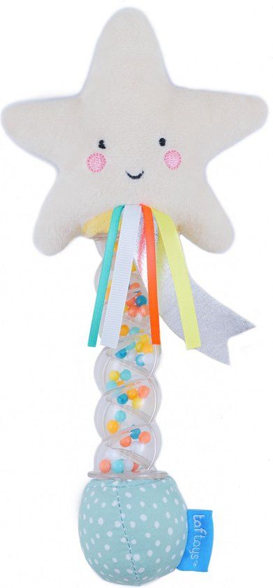 Taf Toys Rammelaar Rainstick - Wit - 0+ Maanden