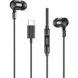 XO Design Écouteurs mains libres USB-C EP81, Noir