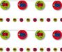 Bellatio Decorations 50 jaar verjaardag slingers 2x stuks 350 cm