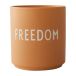 Design Letters kubek Favourite Cups 10101002ORAFREEDOM