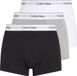 Calvin Klein Trunk 3Pk - Heren - Veelkleurig - Katoen/Elastaan - Maat L