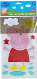 Peppa Pig Mega Herbruikbare Raamsticker Peppa Pig met Kroon - 19-delig